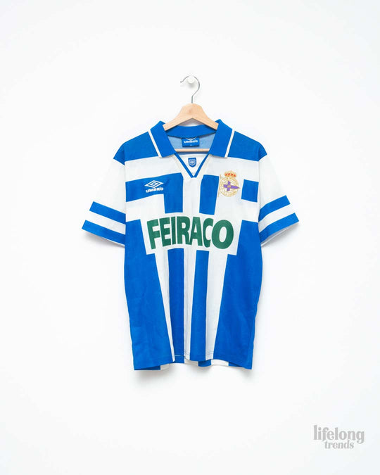 CAMISETA "DEPORTIVO DE LA CORUÑA" UMBRO VINTAGE