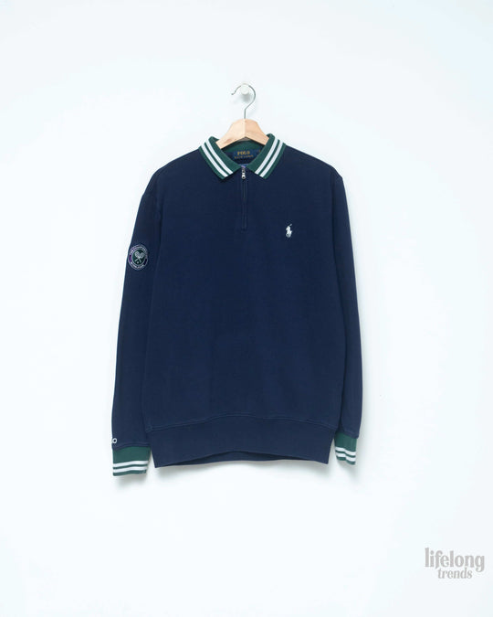 HALF ZIP RALPH LAUREN WIMBLENDON VINTAGE
