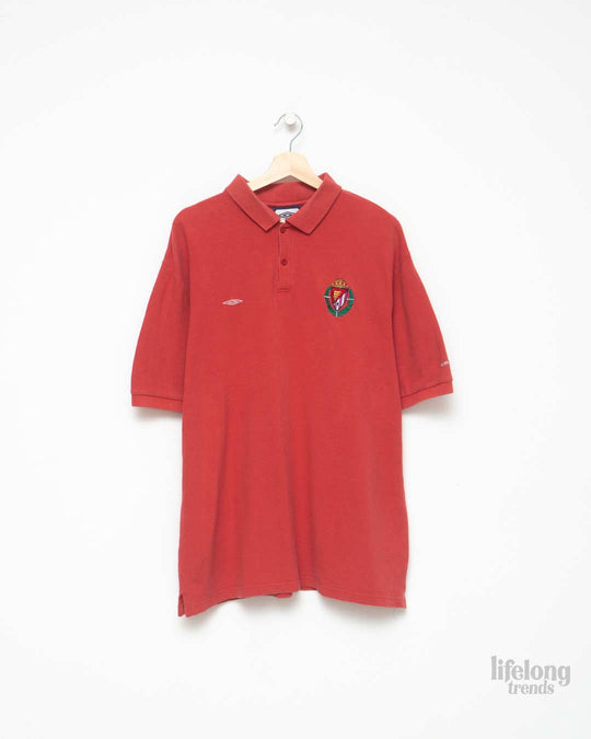 POLO " REAL VALLADOLID" UMBRO VINTAGE
