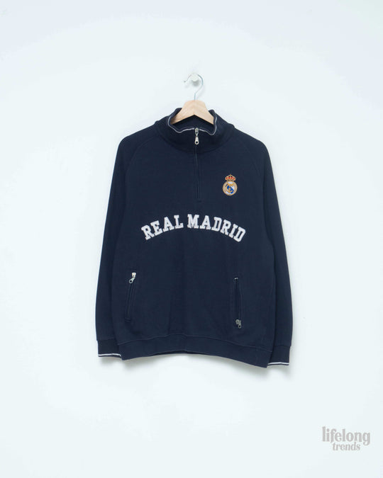 HALF ZIP REAL MADRID VINTAGE