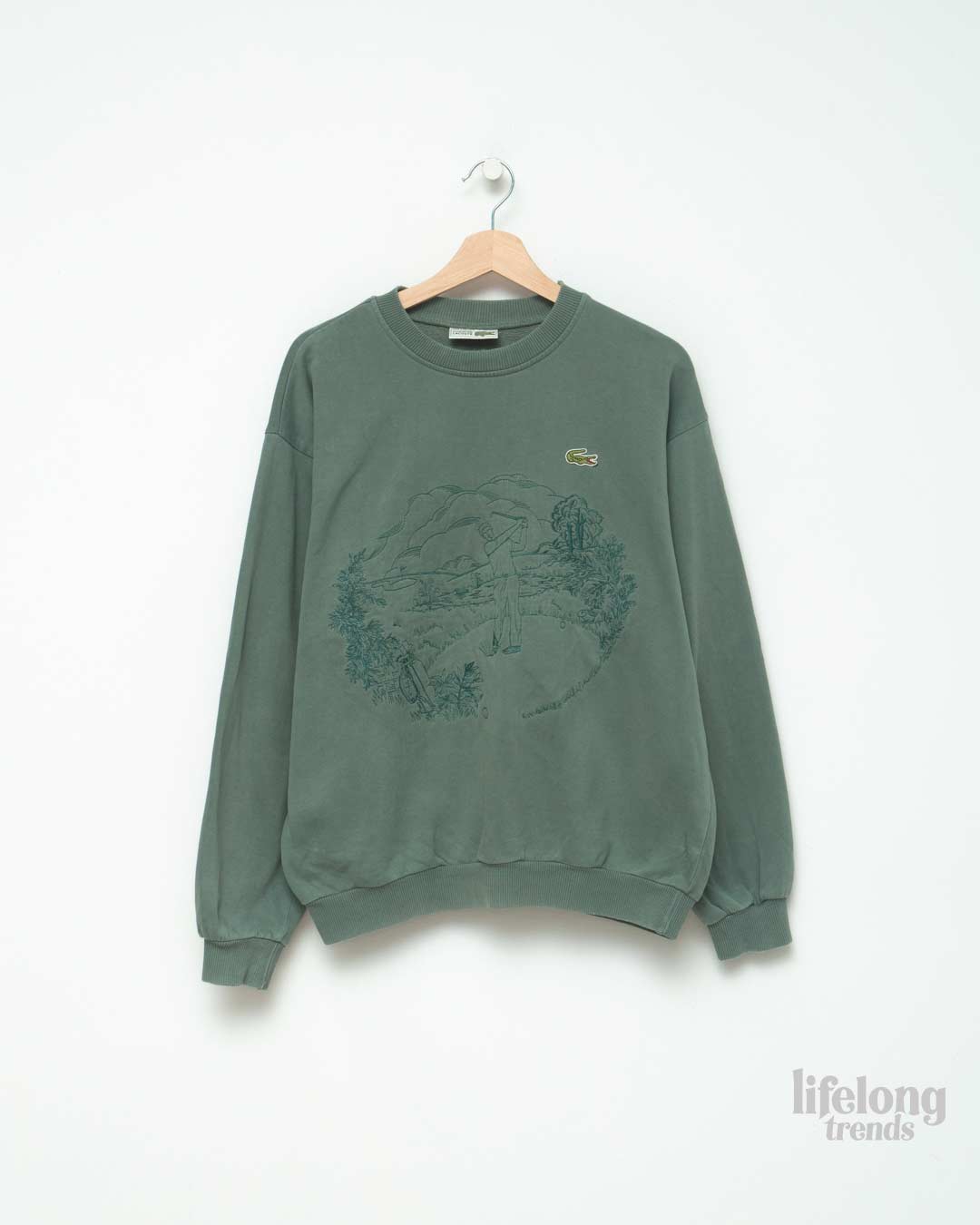 SUDADERA LACOSTE VINTAGE Lifelong Trends
