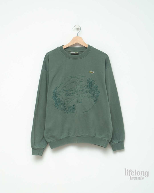 SUDADERA LACOSTE VINTAGE