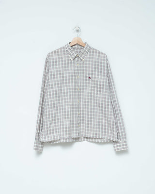 CAMISA CROPPED BURBERRY VINTAGE