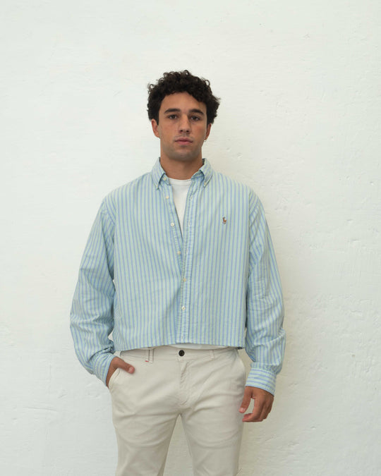 CAMISA CROPPED RALPH LAUREN VINTAGE