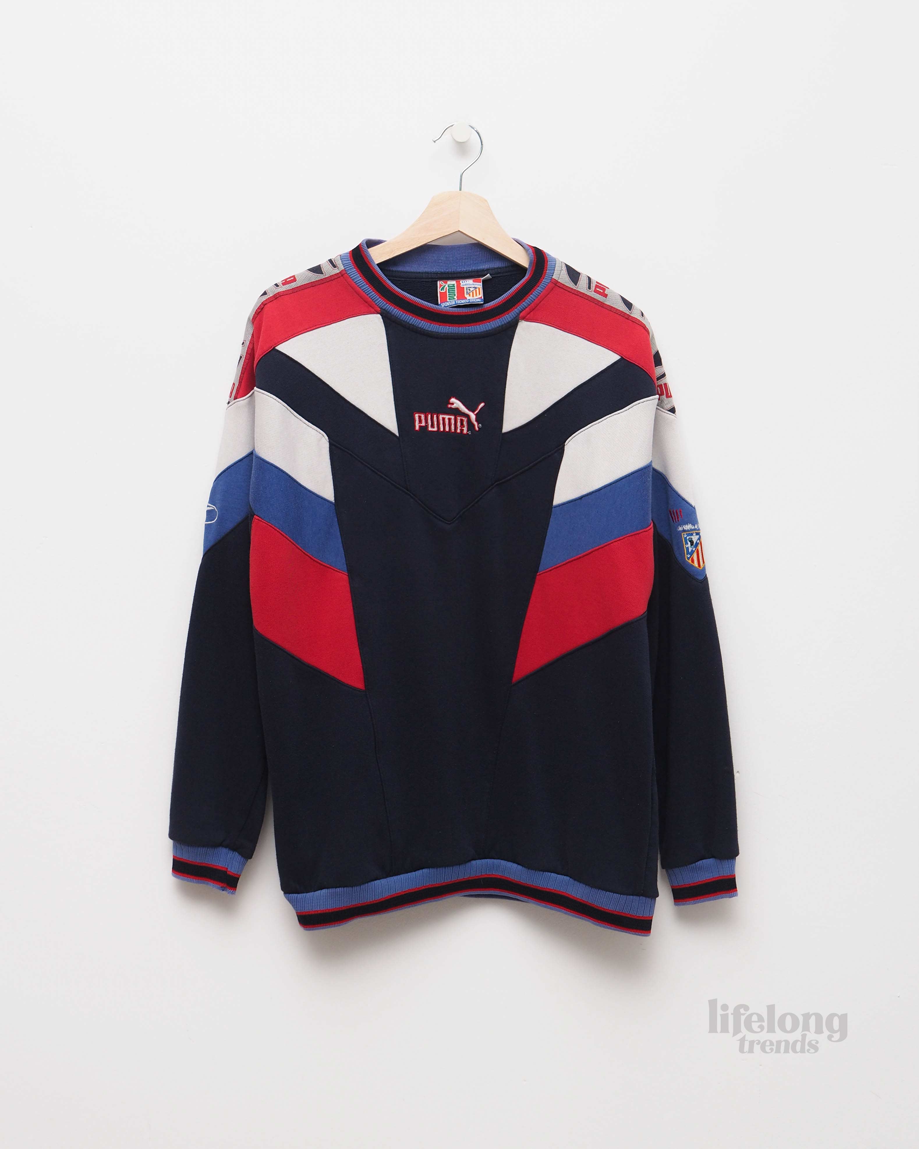 SUDADERA ATLETICO DE MADRID 90s PUMA VINTAGE Lifelong Trends